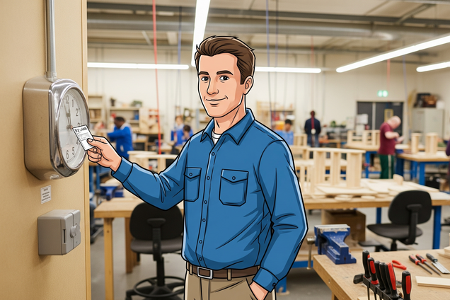 VRG-Werkstatt-Gruppenleiter-Arbeitsbeginn