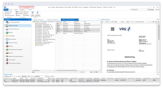 VRG_HR_Digitale-Personalakte_Screenshot_Dokument